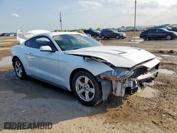 2021 Ford Mustang EcoBoost z VIN 1FA6P8TH0M5148251, wystawiony jako Copart lot #58946405 z przebiegiem 65 131 mil mil oraz Szkoda całkowita • Salvage title. Historia ofert i sprzedaży dostępna na DreamBid. Obrazek 4.
