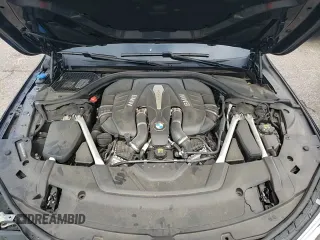 2018 BMW 7 Series ALPINA B7 xDrive with VIN WBA7F2C58JB238844, listed as a Copart auction lot 64817985 with 60,744 mi miles and Salvage title. Bid and sale history available at DreamBid. Image 14.