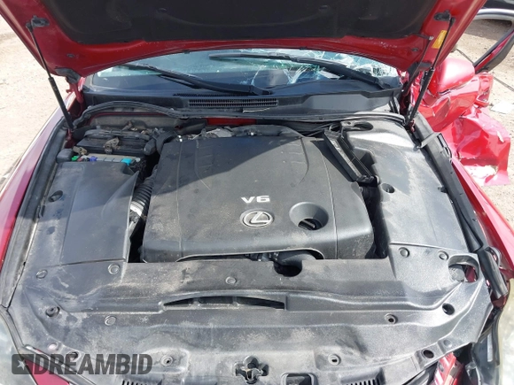 2012 Lexus IS 250 with VIN JTHCF5C29C5060225, listed as a IAAI auction lot 41494116 with 100,208 mi miles and . Bid and sale history available at DreamBid. Image 10.