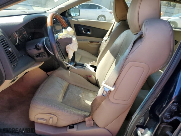 2005 Cadillac CTS with VIN 1G6DP567050229528, listed as a Copart auction lot 46252685 with 252,883 mi miles and Salvage Title. Bid and sale history available at carsss.com. Image 7.
