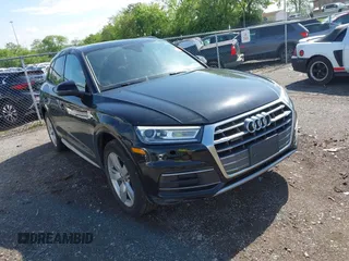 2018 Audi Q5 Premium with VIN WA1ANAFY1J2003708, listed as a IAAI auction lot 42116637 with 60,813 mi miles and . Bid and sale history available at DreamBid. Image 1.