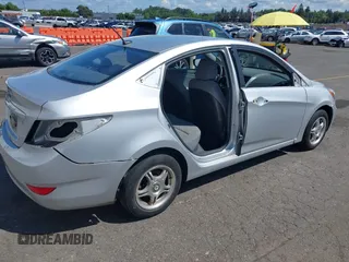 2012 Hyundai Accent GLS with VIN KMHCU4AEXCU241639, listed as a IAAI auction lot 42327411 with 108,939 mi miles and . Bid and sale history available at DreamBid. Image 4.
