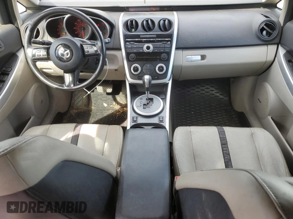 2007 Mazda CX-7 Sport with VIN JM3ER29L470125301, listed as a Copart auction lot 71650334 with 167,685 mi miles and Salvage Title. Bid and sale history available at carsss.com. Image 8.