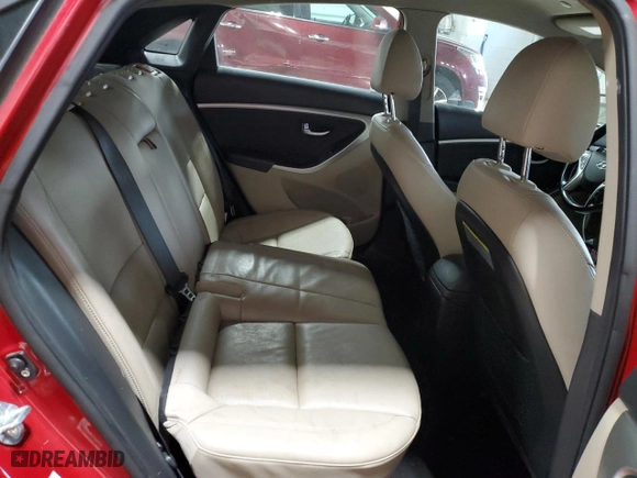 2014 Hyundai Elantra GT with VIN KMHD35LH3EU159503, listed as a Copart auction lot 42646805 with 135,034 mi miles and Salvage Title. Bid and sale history available at carsss.com. Image 10.