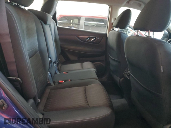 2017 Nissan Rogue SV with VIN KNMAT2MV8HP536159, listed as a Copart auction lot 53780845 with 150,916 mi miles and Salvage Title. Bid and sale history available at carsss.com. Image 10.