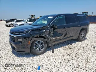 2024 Chevrolet Traverse FWD LS with VIN 1GNEREKS5RJ169517, listed as a Copart auction lot 58055035 with 43,686 mi miles and Salvage title. Bid and sale history available at DreamBid. Image 1.