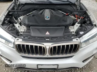 2015 BMW X6 xDrive50i with VIN 5UXKU6C51F0F94180, listed as a Copart auction lot 55306944 with 98,590 mi miles and Salvage Title. Bid and sale history available at carsss.com. Image 12.