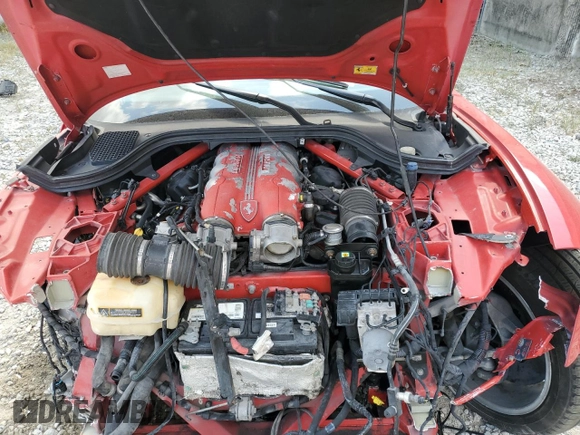 2012 Ferrari California z VIN ZFF65LJA0C0185161, wystawiony jako Copart lot #54987374 z przebiegiem 35 280 mil mil oraz . Historia ofert i sprzedaży dostępna na DreamBid. Obrazek 11.