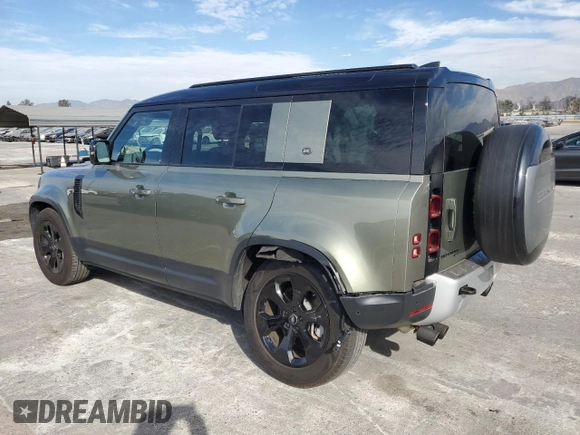 2023 Land Rover Defender SE z VIN SALEPEEU3P2150198, wystawiony jako Copart lot #41536815 z przebiegiem 27 030 mil mil oraz Szkoda całkowita • Salvage title. Historia ofert i sprzedaży dostępna na DreamBid. Obrazek 2.