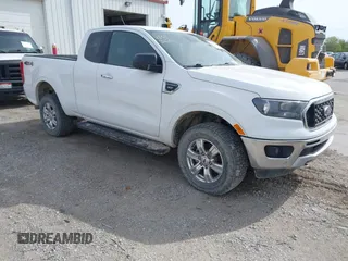 2020 Ford Ranger XL with VIN 1FTER1FH3LLA84834, listed as a IAAI auction lot 42083636 with 68,326 mi miles. Bid and sale history available at carsss.com. Image 1.