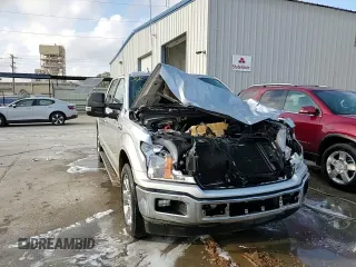 2018 Ford F-150 XL with VIN 1FTEW1CG8JFA88135, listed as a Copart auction lot 43628145 with 91,703 mi miles and Salvage Title. Bid and sale history available at carsss.com. Image 13.