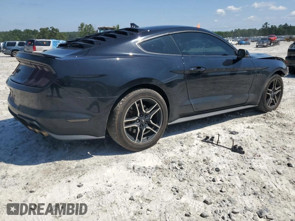 2020 Ford Mustang GT with VIN 1FA6P8CF2L5190921, listed as a Copart auction lot 61936405 with 65,492 mi miles and Salvage title. Bid and sale history available at DreamBid. Image 3.