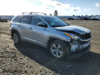 2015 Toyota Highlander Limited with VIN 5TDDKRFHXFS083956, listed as a Copart auction lot 52366405 with 146,851 mi miles and Salvage Title. Bid and sale history available at carsss.com. Image 4.