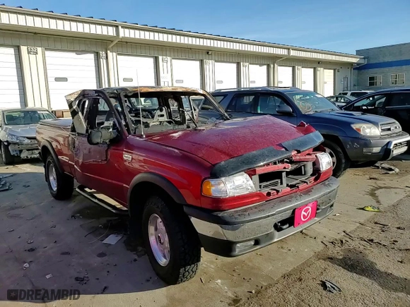 1999 Mazda B-Series 4WD Truck SE with VIN 4F4ZR17X9XTM45844, listed as a Copart auction lot 50121505 with 0 mi miles and Salvage Title. Bid and sale history available at carsss.com. Image 10.