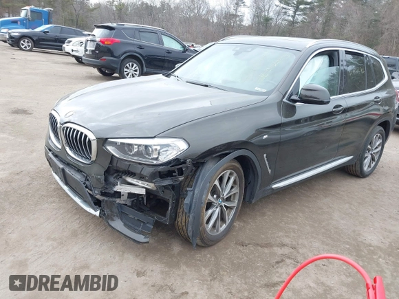 2019 BMW X3 xDrive30i with VIN 5UXTR9C51KLD98868, listed as a IAAI auction lot 41707784 with 65,306 mi miles and . Bid and sale history available at DreamBid. Image 18.