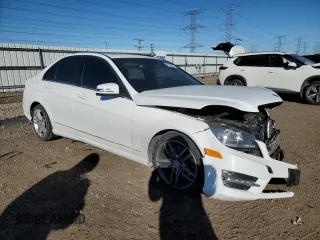 2013 Mercedes-Benz C 300 Sport with VIN WDDGF8AB5DA793569, listed as a Copart auction lot 42261825 with Not provided miles and Salvage title. Bid and sale history available at DreamBid. Image 4.