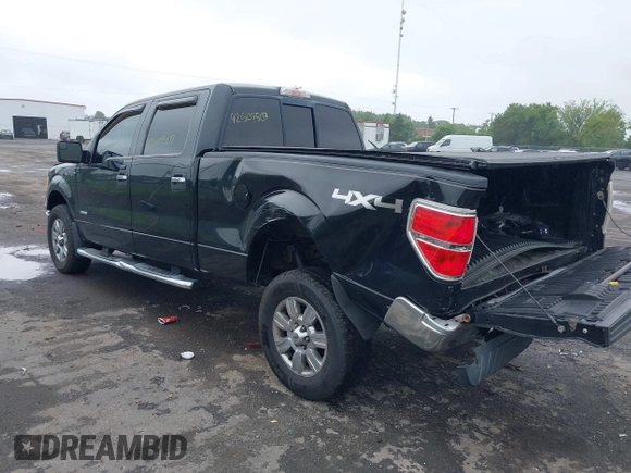 2011 Ford F-150 XLT with VIN 1FTFW1ETXBFB94649, listed as a IAAI auction lot 42509507 with 185,997 mi miles and . Bid and sale history available at DreamBid. Image 3.