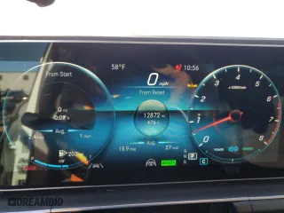 2023 Mercedes-Benz GLS with VIN 4JGFF8GE2PB020365, listed as a Copart auction lot 83369994 with 12,872 mi miles and Salvage Title. Bid and sale history available at carsss.com. Image 9.