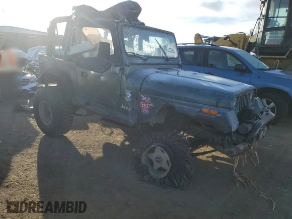 1994 Jeep Wrangler with VIN 1J4FY29S3RP415444, listed as a Copart auction lot 44530625 with 147,569 mi miles and Salvage Title. Bid and sale history available at carsss.com. Image 4.