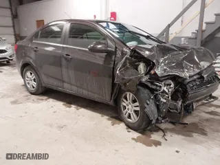 2016 Chevrolet Sonic LT with VIN 1G1JC5SH8G4110818, listed as a IAAI auction lot 41402888 with 169,803 mi miles. Bid and sale history available at carsss.com. Image 1.
