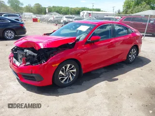 2017 Honda Civic EX z VIN 2HGFC2F70HH505207, wystawiony jako IAAI lot #42256171 z przebiegiem 66 184 mil mil oraz . Historia ofert i sprzedaży dostępna na DreamBid. Obrazek 2.