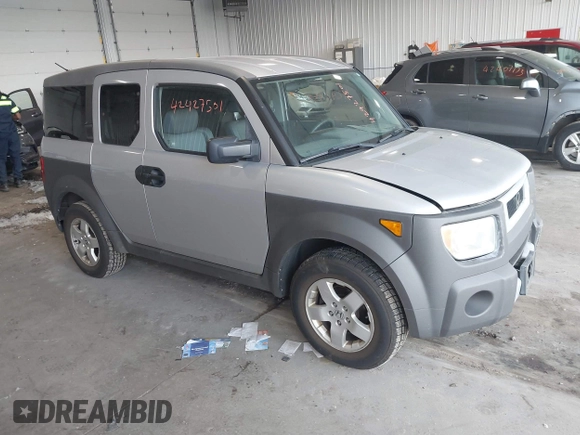 2003 Honda Element EX с VIN 5J6YH28563L034190, выставлен на аукционе IAAI как лот 42427501 с пробегом 248 703 миль миль и . История ставок и продаж доступна на DreamBid. Изображение 1.