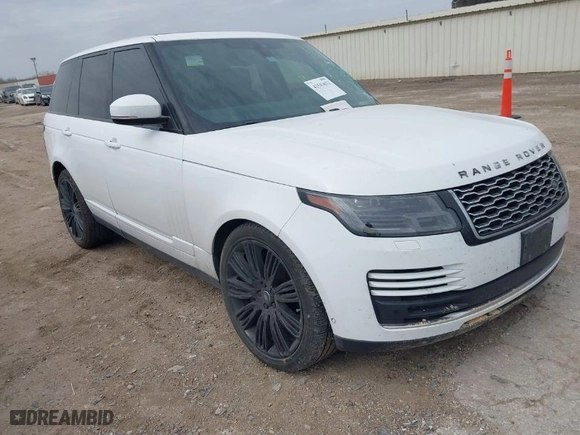 2019 Land Rover Range Rover HSE with VIN SALGS2SVXKA552883, listed as a IAAI auction lot 41543612 with 66,342 mi miles. Bid and sale history available at carsss.com. Image 1.