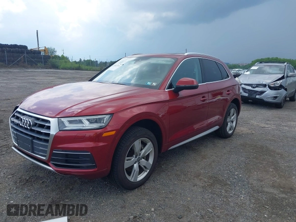 2018 Audi Q5 Premium Plus with VIN WA1BNAFY1J2036129, listed as a IAAI auction lot 42637234 with 75,016 mi miles and . Bid and sale history available at DreamBid. Image 18.