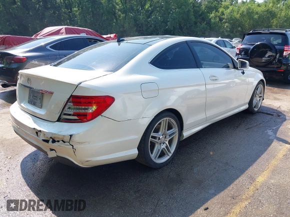 2014 Mercedes-Benz C 250 with VIN WDDGJ4HB9EG186697, listed as a IAAI auction lot 42447765 with 99,700 mi miles and . Bid and sale history available at DreamBid. Image 4.