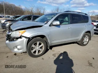 2010 Toyota RAV4 Ltd with VIN 2T3DF4DV0AW079812, listed as a Copart auction lot 45418785 with 138,392 mi miles and Salvage Title. Bid and sale history available at carsss.com. Image 1.