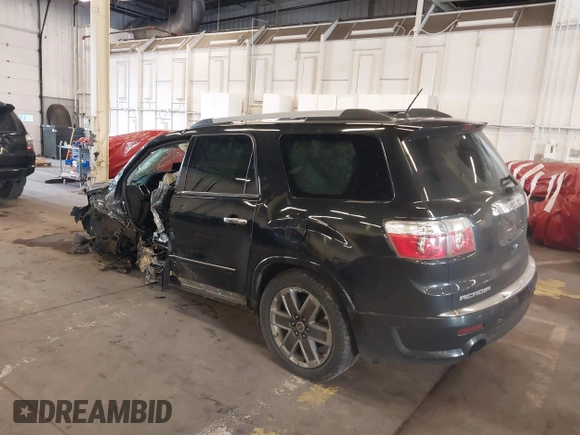 2011 GMC Acadia Denali with VIN 1GKKVTED4BJ275749, listed as a IAAI auction lot 41156654 with Not Provided miles. Bid and sale history available at carsss.com. Image 3.
