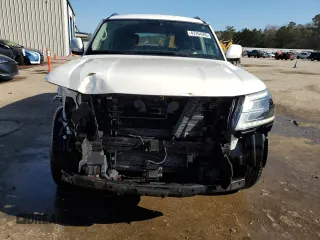 2021 Nissan Armada SV z VIN JN8AY2AD4M9662695, wystawiony jako Copart lot #43764595 z przebiegiem 107 098 mil mil oraz Szkoda całkowita • Salvage title. Historia ofert i sprzedaży dostępna na DreamBid. Obrazek 5.