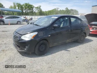2017 Mitsubishi Mirage ES with VIN ML32F3FJ3HHF05462, listed as a Copart auction lot 53980475 with 116,548 mi miles and Salvage title. Bid and sale history available at DreamBid. Image 1.