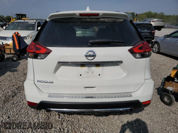 2017 Nissan Rogue S with VIN KNMAT2MT1HP501378, listed as a Copart auction lot 52595215 with 118,894 mi miles and Salvage Title. Bid and sale history available at DreamBid. Image 6.