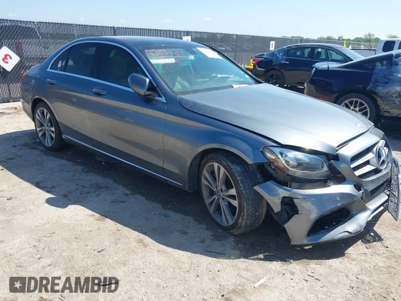 2017 Mercedes-Benz C 300 with VIN 55SWF4JB2HU218808, listed as a IAAI auction lot 42094419 with 75,780 mi miles and . Bid and sale history available at DreamBid. Image 1.
