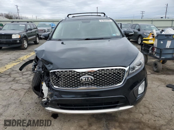 2016 Kia Sorento SX with VIN 5XYPKDA54GG072186, listed as a Copart auction lot 51854425 with 101,087 mi miles and Salvage Title. Bid and sale history available at carsss.com. Image 5.