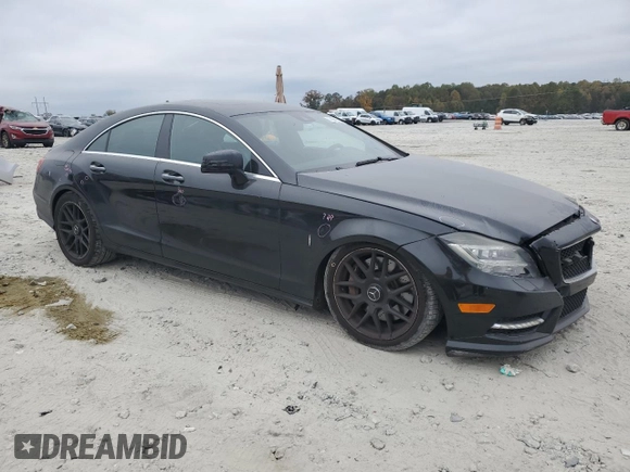 2013 Mercedes-Benz CLS-Class CLS 550 with VIN WDDLJ9BB5DA064702, listed as a Copart auction lot 76945354 with 164,388 mi miles and Salvage Title. Bid and sale history available at carsss.com. Image 4.