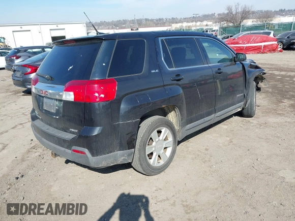 2010 GMC Terrain SLE-1 with VIN 2CTFLCEWXA6372300, listed as a IAAI auction lot 41653184 with 206,005 mi miles. Bid and sale history available at carsss.com. Image 4.