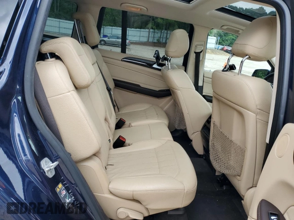2017 Mercedes-Benz GLS 450 with VIN 4JGDF6EE0HA786200, listed as a Copart auction lot 59059465 with 151,829 mi miles and Salvage title. Bid and sale history available at DreamBid. Image 11.