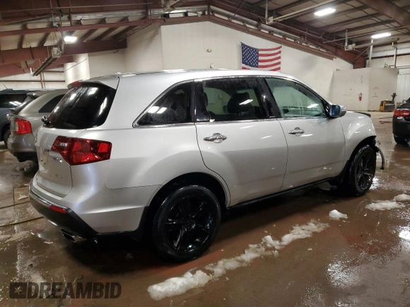 2013 Acura MDX with VIN 2HNYD2H2XDH508013, listed as a Copart auction lot 89399555 with 67,243 mi miles and Clean Title. Bid and sale history available at carsss.com. Image 3.