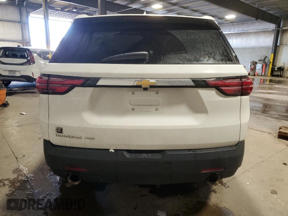 2022 Chevrolet Traverse LS with VIN 1GNEVLKW6NJ172911, listed as a Copart auction lot 41827235 with 36,577 mi miles and Salvage Title. Bid and sale history available at carsss.com. Image 6.