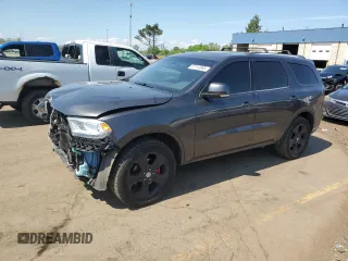 2015 Dodge Durango Limited with VIN 1C4RDJDG0FC917424, listed as a Copart auction lot 57112865 with 151,833 mi miles and Clean title. Bid and sale history available at DreamBid. Image 1.
