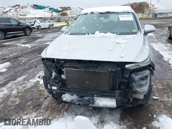 2019 Hyundai Santa Fe Ultimate with VIN 5NMS5CAD1KH000394, listed as a IAAI auction lot 41455421 with 42,886 mi miles and . Bid and sale history available at DreamBid. Image 12.