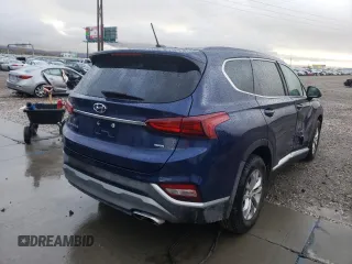 2019 Hyundai Santa Fe SE with VIN 5NMS2CAD6KH020584, listed as a Copart auction lot 66609482 with 73,652 mi miles. Bid and sale history available at carsss.com. Image 4.