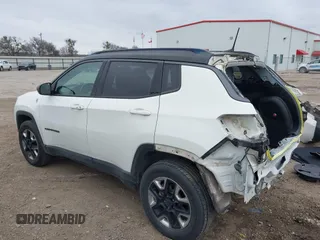 2018 Jeep Compass Trailhawk with VIN 3C4NJDDB7JT144431, listed as a IAAI auction lot 41629703 with 122,079 mi miles and . Bid and sale history available at carsss.com. Image 3.