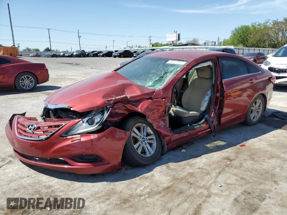 2011 Hyundai Sonata GLS with VIN 5NPEB4ACXBH134066, listed as a Copart auction lot 53327515 with Not Provided miles and Salvage Title. Bid and sale history available at carsss.com. Image 1.