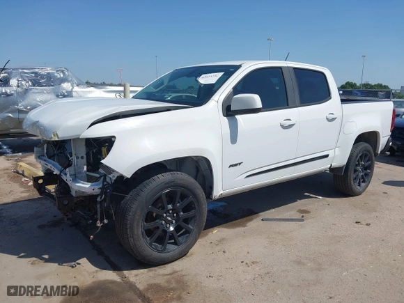 2019 Chevrolet Colorado 2WD LT with VIN 1GCGSCEN8K1266572, listed as a IAAI auction lot 42023232 with 82,394 mi miles. Bid and sale history available at carsss.com. Image 2.