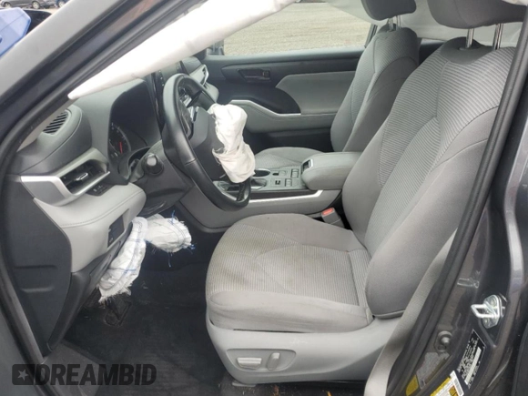 2020 Toyota Highlander LE with VIN 5TDBZRBH3LS009329, listed as a Copart auction lot 65454825 with 106,443 mi miles and Salvage title. Bid and sale history available at DreamBid. Image 7.