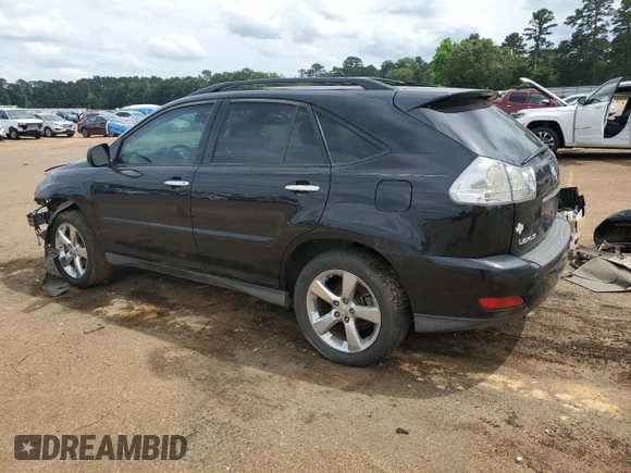 2008 Lexus RX 350 with VIN 2T2GK31U58C050434, listed as a Copart auction lot 55183355 with Not Provided miles and Clean Title. Bid and sale history available at DreamBid. Image 2.