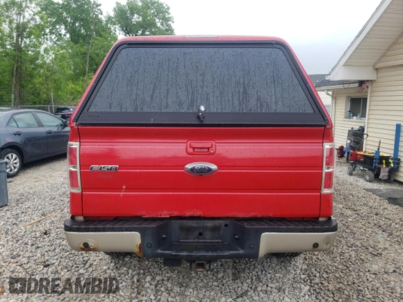 2009 Ford F-150 XL with VIN 1FTPX14V69FB28856, listed as a Copart auction lot 59173335 with 199,999 mi miles and Salvage title. Bid and sale history available at DreamBid. Image 6.